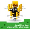 LEGO Minecraft The Nether Lava Battle Toy and Playset – Building Minecraft Toy for Kids, Ages 6+ – Alex, Wither Skeleton, Blaze and Strider Figures for Pretend Play – Gift Idea for Birthdays – 21266