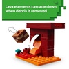 LEGO Minecraft The Nether Lava Battle Toy and Playset – Building Minecraft Toy for Kids, Ages 6+ – Alex, Wither Skeleton, Blaze and Strider Figures for Pretend Play – Gift Idea for Birthdays – 21266
