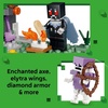 LEGO Minecraft The Pale Garden Building & Pretend Play Toy for Boys & Girls – Video Game Playset & Toy Figures for Kids, Ages 7+ – W/Mothman & Creeper Minifigures – Gift Idea for Birthdays – 21586