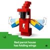 LEGO Minecraft The Parrot Houses Building Toy for Boys and Girls 8+ – Minecraft Video Game Kids Toy – Includes Jungle Ranger and Parrot Handler Minifigures and Accessories – 21282
