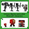 LEGO Minecraft Wither Battle Building & Pretend Play Toy for Boys & Girls – Video Game Playset & Toy Figures for Kids, Ages 8+ – W/Crimson Warrior Minifigure & More – Gift Idea for Birthdays – 21590