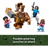 LEGO Minecraft Woodland Mansion Fighting Ring – Building Toy for Kids Age 10+ – Includes Steve, Garrett, & Henry Minecraft Figures, Plus a Chicken Jockey & More – Birthday Gift Idea for Fans – 21272