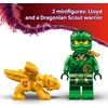 LEGO NINJAGO Lloyd’s Green Forest Dragon Toy – Pretend Play Building Toy for Boys and Girls, Ages 6+ – Birthday Gift for Kids – Dragon Figurine with 2 Minifigures for Kids – 71829