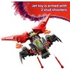 LEGO NINJAGO Ninja Combat Vehicle – 3 in 1 Building Toy – Dragons Rising Play Set for Boys & Girls, Ages 8+ – Model Building Kit for Kids W/6 Ninja Toy Minifigures – Gift Idea for Birthdays – 71844