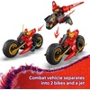 LEGO NINJAGO Ninja Combat Vehicle – 3 in 1 Building Toy – Dragons Rising Play Set for Boys & Girls, Ages 8+ – Model Building Kit for Kids W/6 Ninja Toy Minifigures – Gift Idea for Birthdays – 71844