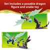 LEGO NINJAGO Zane’s Ice Dragon Battle 71865 | Building Toys for Boys & Girls, Ages 4+, Posable Snake & Dragon Figures, Pretend Play, 4 Minifigures, 141 pieces, Gift Idea