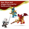 LEGO NINJAGO Zilvar and Grimtak the Dragon Beast 71863 | Building Toys for Boys & Girls, Ages 7+, Action Figures for Pretend Play, 3 Minifigures, 232 pieces, Gift for Birthdays