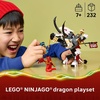 LEGO NINJAGO Zilvar and Grimtak the Dragon Beast 71863 | Building Toys for Boys & Girls, Ages 7+, Action Figures for Pretend Play, 3 Minifigures, 232 pieces, Gift for Birthdays