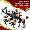 LEGO NINJAGO Zilvar and Grimtak the Dragon Beast 71863 | Building Toys for Boys & Girls, Ages 7+, Action Figures for Pretend Play, 3 Minifigures, 232 pieces, Gift for Birthdays