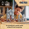 LEGO ONE PIECE Battle at Drum Castle 75645 | Building Toys for Boys & Girls, Ages 9+, 6 Minifigures, Castle Toy Playset for Pretend Play, 1,038 pieces, Gift for Birthdays