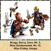 LEGO ONE PIECE Dorry vs. Brogy – Giants of Little Garden 75644 | Building Toys for Boys & Girls, Ages 9+, 4 Minifigures, Posable Giant Figures, 733 pieces, Gift for Birthdays