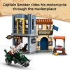 LEGO ONE PIECE Showdown with Captain Smoker 75642 | Building Toys for Boys & Girls, Ages 9+, Playset for Pretend Play, 3 Character Minifigures, 547 pieces, Gift for Birthdays