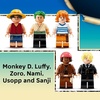 LEGO ONE PIECE The Going Merry Pirate Ship Building Blocks – Pretend Play Adventure Toy for Boys & Girls, 10+ – Straw Hat Crew Toy Figures & Playset for Anime Fans – Gift Idea for Birthdays – 75639