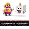 LEGO Super Mario: Mario Kart – Wario & King Boo Building Toy for Kids – Buildable Car Toys W/Drifting Action for Boys & Girls, Ages 8+ – Pretend Play Gift Idea for Birthdays & Any Gaming Fans – 72038
