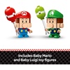 LEGO Super Mario: Mario Kart Baby Mario vs. Baby Luigi – Collectible Toy Building Set for Kids, Boys and Girls, Ages 8+ – Nintendo Toy for Fans – Gift Idea for Birthdays – 72034