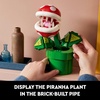 LEGO Super Mario Piranha Plant Building Sets for Adults – Mario Collectible for Men & Women, Ages 18+ Years – Gift for Birthdays – Bedroom, Home Office, or Book Shelf Decor – 71426(Multi-coloured)