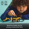 LEGO Technic Backhoe Loader Construction Toy – Building Toy Set for Boys and Girls, Ages 7+ – Educational Gift Idea for Kids Birthday with Usable Back Digger, Scoop, & Outriggers – 42197
