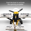 LEGO Technic Bush Plane Toy – Buildable Airplane Toy for Kids, Boys and Girls, Ages 8+ – Model Airplane Gift with Spinning Propeller, 4-Cylinder Piston Engine, and More – 42198