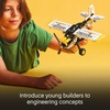 LEGO Technic Bush Plane Toy – Buildable Airplane Toy for Kids, Boys and Girls, Ages 8+ – Model Airplane Gift with Spinning Propeller, 4-Cylinder Piston Engine, and More – 42198