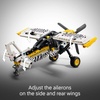 LEGO Technic Bush Plane Toy – Buildable Airplane Toy for Kids, Boys and Girls, Ages 8+ – Model Airplane Gift with Spinning Propeller, 4-Cylinder Piston Engine, and More – 42198