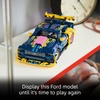 LEGO Technic Custom Garage Ford Mustang GT Car 42236 | Customizable Building Toys for Boys & Girls, Ages 10+, Toy Car for Display for Bedroom, 973 pieces, Gifts for Kids