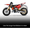 LEGO Technic Ducati Desmo450 MX Factory Motorcycle 42238 | Building Toys for Boys & Girls, Ages 10+, Dirt Bike Toy for Display W/ Stand, Bedroom or Desk Decor, 457 pieces, Gift Idea