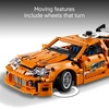 LEGO Technic Fast and Furious Toyota Supra MK4 Building Kit- Toy Car for Kids, Boys, and Girls, Ages 9+ – Creative Gift for Fast and Furious Car Fans – Realistic Engineering Details – 42204