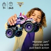 LEGO Technic Monster Jam Sparkle Smash Pull-Back Truck Toy for Boys & Girls – Monster Truck Building Toy W/Pull-Back Racing Action for Kids, Ages 7+ – Gift Idea for Birthdays – 42220