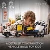 LEGO Technic Volvo FMX Truck & EC230 Electric Excavator Building Toy, Volvo Truck Toy with 2 Model Vehicles, Great Gift for Boys and Girls Ages 10 and Up Who Love Heavy Duty Construction Models, 42175