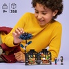 LEGO Wednesday Black Dahlia Flower Building Toy – Pretend Play Set for Girls & Boys, Ages 9+ – with Wednesday Addams & Professor Minidolls – Building Blocks for Kids – Gift Idea for Birthdays – 76784