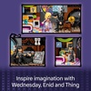 LEGO Wednesday & Enid’s Dorm Room Playset – Building Toy for Pretend Play with 4 Minifigures – Wednesday Addams Doll for Kids, Girls & Boys, Ages 10+ – Gift Idea for Birthday – 76781