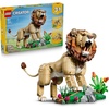 LEGO Creator 3 in 1 Wild Animals: Majestic Lion – Building Toy for Boys & Girls, Ages 9+ – Kids Bedroom or Desk Decor – Lion Toy with 3 Building Options – Gift for Birthdays – 31386