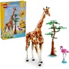 LEGO Creator 3 in 1 Wild Safari Animals, Rebuilds into 3 Different Safari Animal Figures – Giraffe, Gazelle or Lion Toy, Nature Toy, Building Set for Kids Ages 9 Years Old and Up, 31150