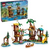 LEGO Friends Adventure Camp Tree House Building Toy – Pretend Play Toy Figures & Playsets for Girls & Boys, Ages 8+ Years – with 5 Mini Dolls & 5 Animal Figures – Gifts for Kids – 42631