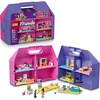 LEGO Friends Creative Dollhouse Suitcase 42697 | Portable Dollhouse, Building Toy for Girls & Boys, Ages 6+, W/ 2 Minidolls & 8 Rooms, 355 pieces, Gift for Birthdays
