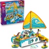 LEGO Friends Travel Boat Adventure Pretend Play Building Toy – Toy Boat Playset with Playful Dolphin Figurines and 4 Minidolls – Birthday Gift Idea for Girls and Boys, Ages 8 and Up – 42664