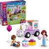 LEGO Friends Unicorn Cake Delivery Car Building Toy for Girls & Boys – Pretend Play Set for Preschool Kids, Ages 4+ – W/Paisley & Leo Minidolls & Accessories – Gift Idea for Birthdays – 42675