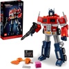 LEGO Icons Optimus Prime 10302 Transformers Figure Set, Collectible Transforming 2-in-1 Robot and Truck Model Building Kit for Adults, Perfect for Display or Play(FrustrationFree Packaging)