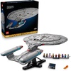 LEGO Icons Star Trek: U.S.S. Enterprise NCC-1701-D Collectible Building Sets for Adults – Room or Office Decor for Men & Women, Ages 18+ – Star Trek Gifts for Fans – 10356