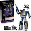 LEGO Icons Transformers: Soundwave – Building Set W/Sound Effects for Adults, 18+ – Model Kit W/Ravage & Laserbeak Figures – DIY Home Decor – Collectible Gift Idea for Sci-FI & Movie Fans – 10358