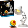 LEGO Ideas Disney Pixar Luxo Jr. – Room Decor and Building Set for Adults – Office and Desk Decor for Women and Men, Ages 18+ – Brick-Built Lamp DIY Kit – Collectible Gift Idea for Movie Fans – 21357