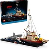 LEGO Ideas Jaws Set – Diorama Kit for Fans of the Classic Movie – Shark Toy – Movie Memorabilia Gift for Adults – Includes Orca Boat and Chief Brody, Hooper and Quint Minifigures – 21350