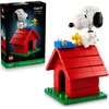 LEGO Ideas Peanuts: Snoopy’s Doghouse 21368 | Collectible Building Set for Adults, Ages 18+, Relaxation Activity, Display for Home Office & Bedroom, 964 pieces