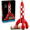 LEGO Ideas Tintin Moon Rocket – Building Set for Adults, Ages 18+ – Collectible Kit for Fans – Bedroom or Home Office Decor – Gifts for Comic Lovers – 21367