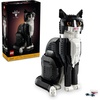 LEGO Ideas Tuxedo Cat – Building Sets for Adults, Ages 18+ – DIY Crafts Kit for Home Decor, Living Room or Bedroom – Gift for Animal Lovers – 21349