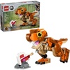 LEGO Jurassic World Little Eatie T Rex Toy – Dinosaur Building Toy for Kids, Boys and Girls, Ages 7+ – Gift Idea for Birthdays and Fans – with Movable Jaw, Head and Tail – 76967