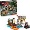 LEGO Jurassic World T. rex River Escape – Dinosaur Toy for Kids, Boys, and Girls, Ages 5-7 – Jurassic World Toy Boat Minifigures – Creative Dinosaur Gift for Movie Fans – 76975