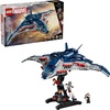 LEGO Marvel Avengers: Age of Ultron Quinjet – Kids Toy for Boys and Girls, Ages 12+ – Avengers Toy with 5 Marvel Action Figures – Collectible Decor & Playset – Gift Idea for Birthdays – 76325