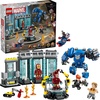 LEGO Marvel Iron Man’s Laboratory: Hall of Armor Building Toy – Marvel Superhero Toy for Kids, Boys and Girls, Ages 8+ – with Minifigures and a Mech – Gift Idea for Birthdays – 76315