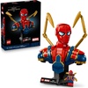 LEGO Marvel Iron Spider-Man Bust Collectible – Building Kit for Adults, Ages 18+ – Includes Iron Spider-Man Minifigure – Collectible Model for Super Hero Fans – Gift for Men and Women – 76326